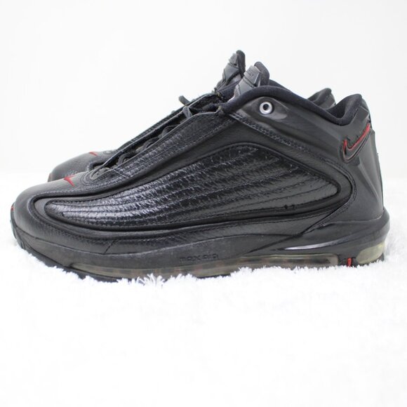 Nike Air Griffey Max GD 2 Shoes Mens 9.5 Black Varsity Red Lace Up Sneakers - Picture 5 of 14